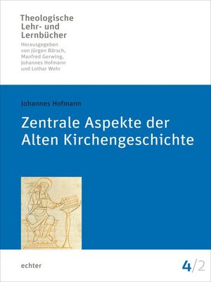 cover image of Zentrale Aspekte der Alten Kirchengeschichte